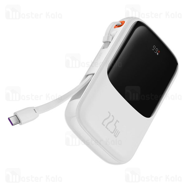 پاوربانک 20000 بیسوس Baseus PPQD040101 Qpow Pro توان 22.5 وات و کابل تایپ سی